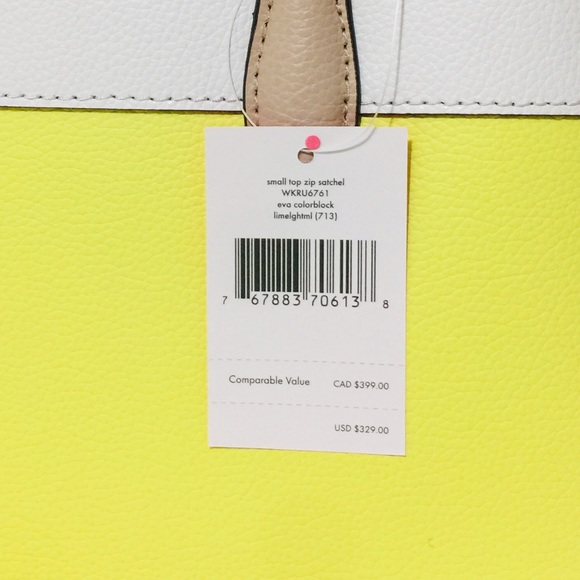 Kate Spade Eva Satchel Crossbody top zip bag - Picture 11 of 13